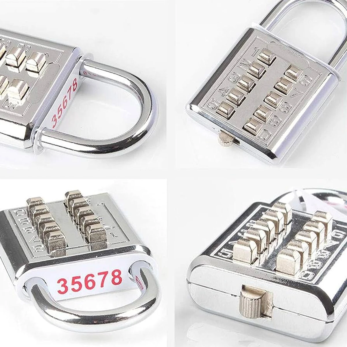 10 Digit Push Button Password Lock Anti-theft Locking Mechanism For Locker