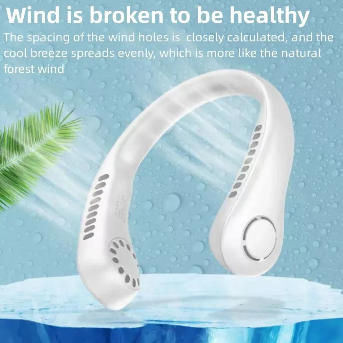 Mini Neck Portable Hanging Rechargeable Air Cooler Summer Sport Fan