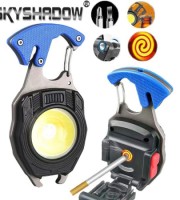 Mini LED Working Light Pocket Flashlight & Lighter-Metal Cob Lighter