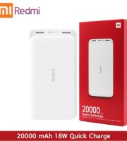 Original Xiaomi Redmi PowerBank 20000mAh Fast Charging Portable Charger For Smart Phones