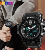 SKMEI 1155  - Top Brand Fashion Mens Military Shockproof Waterproof Sports Watch...